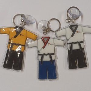 Karate Uniform Key Chains